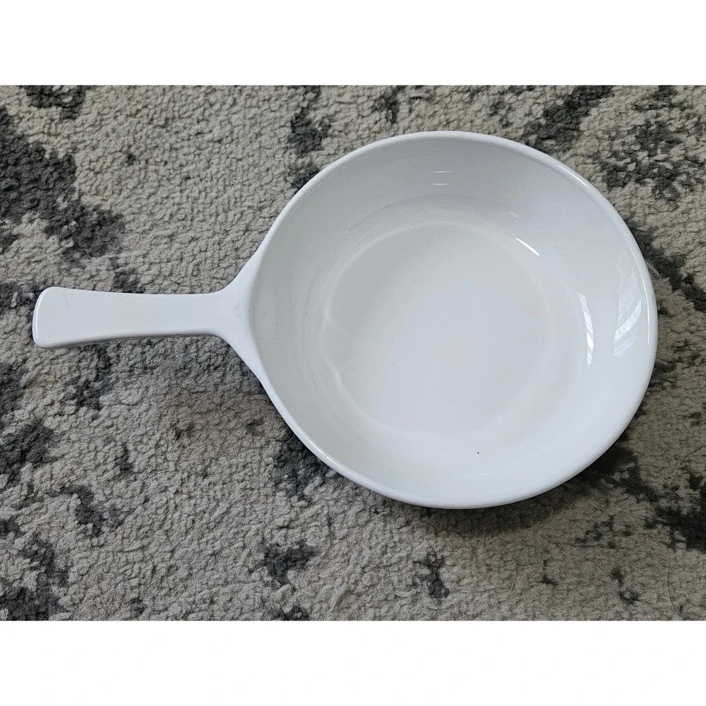 Corning Ware Blue Cornflower 6.5 Inch Skillet P-83-B Vintage White Frying Pan